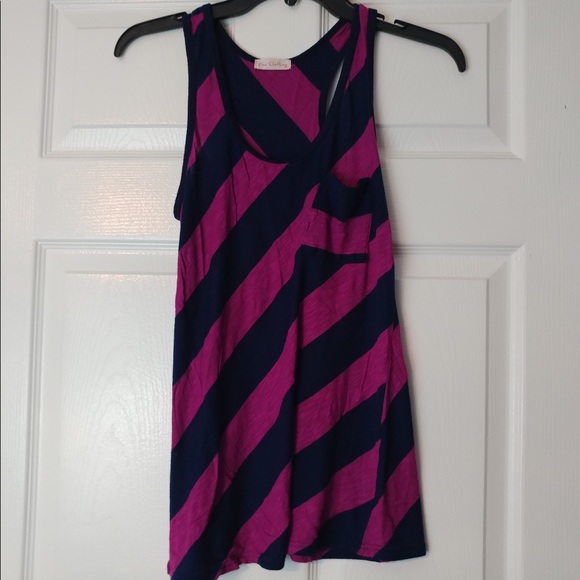 4/$15🌻 set of 2 Size M Purple Racerback Tank Tops - Picture 4 of 13